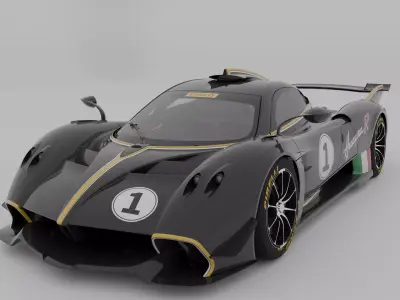 Pagani Huayra R 3D model