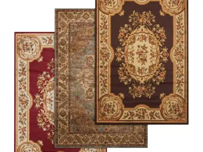 Rug Set 1139 3D model