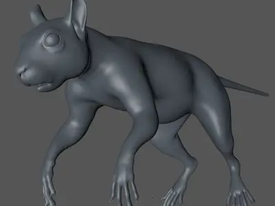squirrel 3D model
