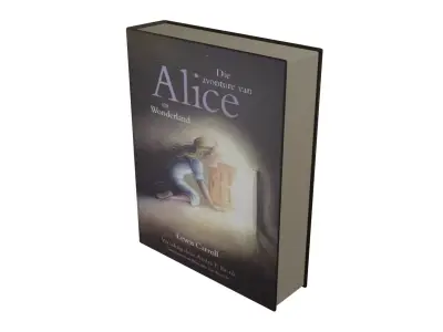 Book - interchangeable cover Free low-poly 3D model