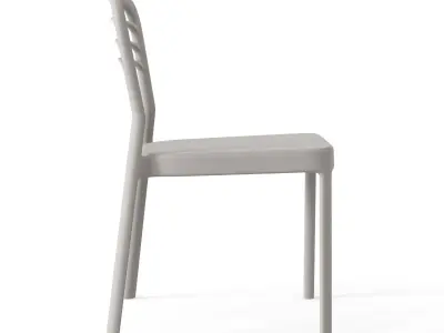 Louvre Chair Low-poly 3D model