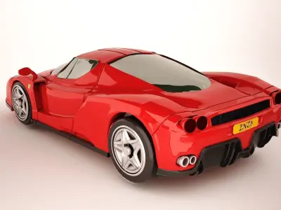Ferrari Enzo Sport Car 3D model