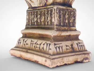 King Cyrus the Great 3D model