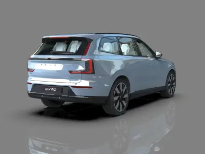 Volvo EX90 2023 Organizing 3D model
