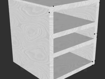 Small room table 3D print model