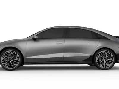 Hyundai Ioniq 6 2023 Low-poly 3D model