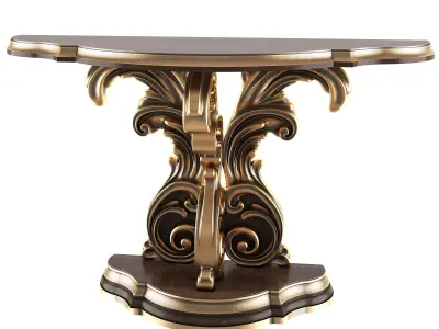 decorative crafts 908 lenora console 3D model