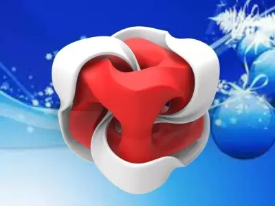 X-MAS TWISTED MOBIUS CUBE GIFTS 3D print model