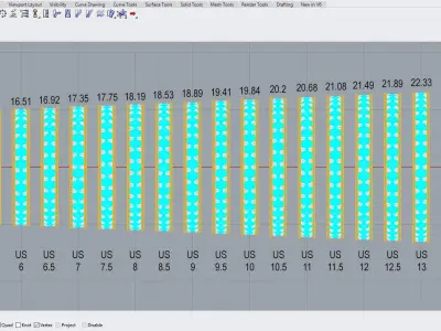 Infinity Ring Collection All sizes 3D print model