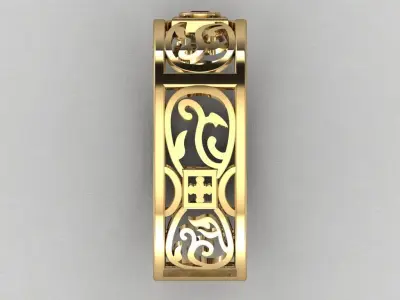 flora ring sport 3D print model