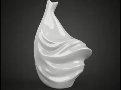 Decorative vase 3D print model order