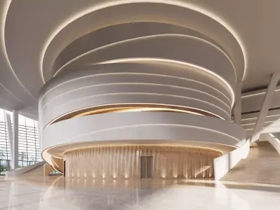 grand theater 3D model