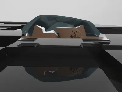 Mobile Workstation 3D model