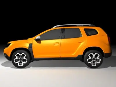 Renault Duster Model 2019 3D model