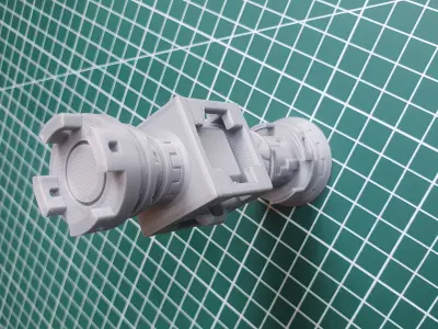 Gnosis of Zhongli Genshin Impact -- Geo Gnosis -- 3D Print Ready 3D print model