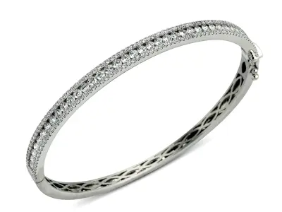 Diamond Bracelet 3D print model get