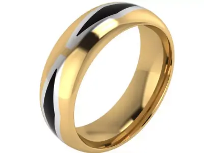 Band Ring 1720 Free 3D print model