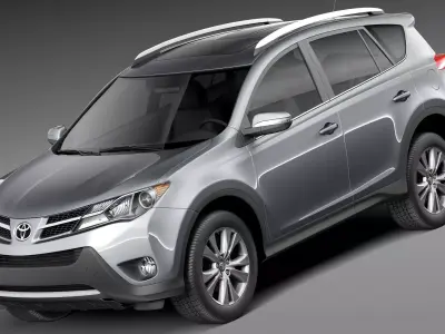 Toyota RAV4 2013 3D model