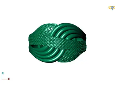 Women Plain Ring STL Models Womens Ring 3dmodels 3D print model 3D print model 7