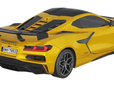 Chevrolet Corvette ZR1 2025 3D model