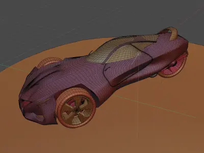 Black Sunshine 3D model