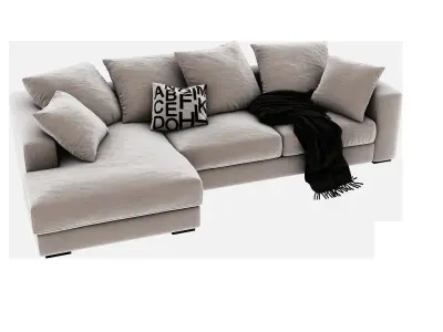 Cloud Modular Sofa Model 3D model