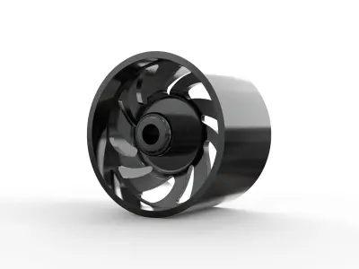 corleone Rear inverno dually wheel  3D print model