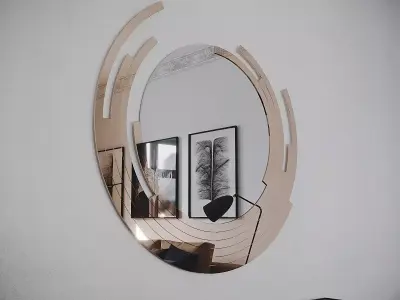 Wall Mirror Free 3D model