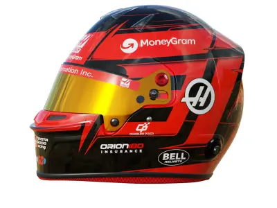 F1 Esteban Ocon Helmet 2025  3D model