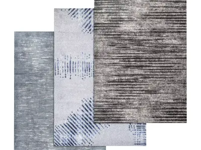 Rug Set 1483 3D model