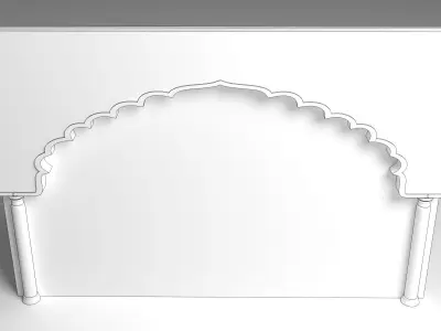 Indian Arch 3D model