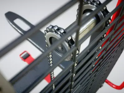 Hand Manual Stacker 3D model