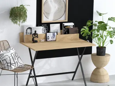 CORONA SCENE 14-Home Office 3D model