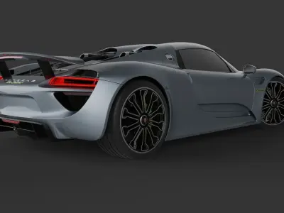 Porsche 918 Spyder 3D model