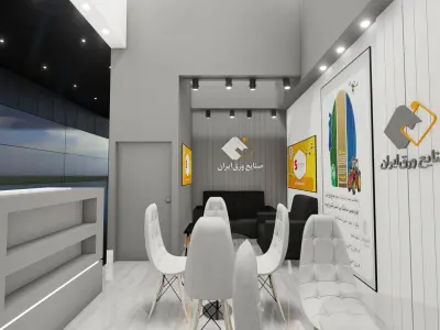 5x4 Exhibition Stand Design  Free 3D model