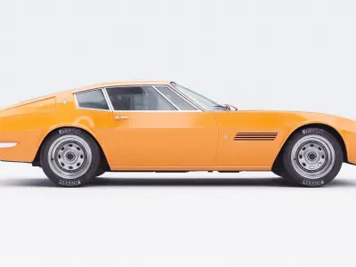 Maserati Ghibli SS 1972 3D model