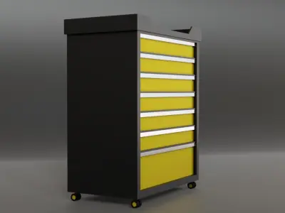 Tool Chest 3D model