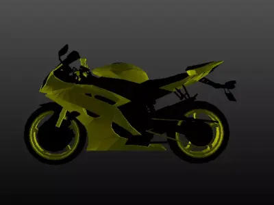 R6 BIKE  3D model