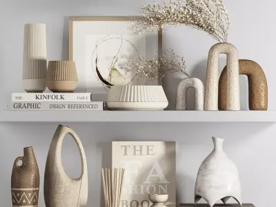 Decorative set03 3D model