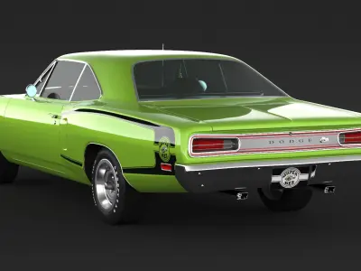 1970 Dodge Coronet Super Bee 3D model
