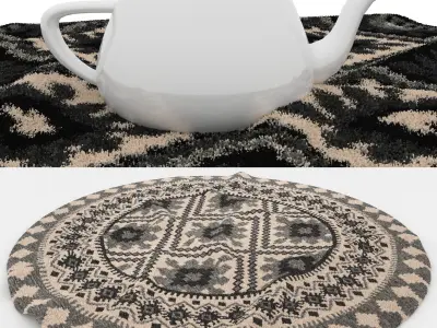 Rugs No 285 Low-poly 3D model