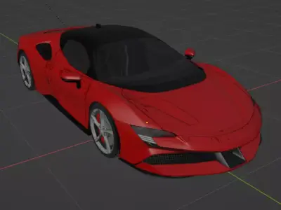 SF90 Stradale 3D model