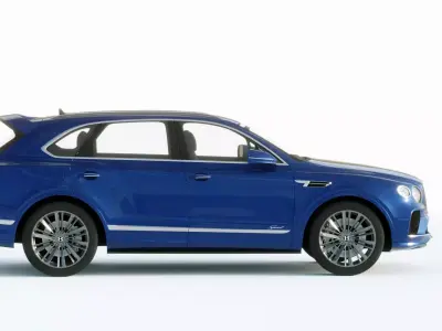 Bentley Bentayga Speed 2021 3D model