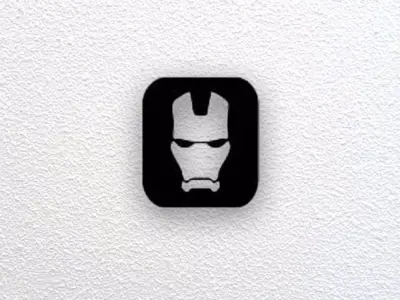 Ironman Wall Art 3D print model