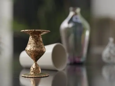 Vase Collection Scene  3D model