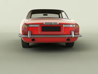 Jaguar XJ6 Saloon series 2 3D model