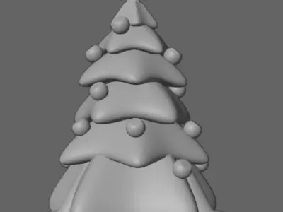 ARTICULATED XMAS TREE 3D print model