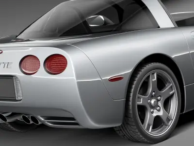 Chevrolet Corvette C5 targa 3D model