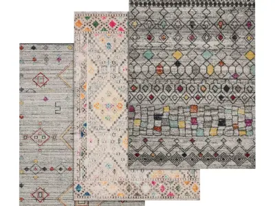 Rug Set 2213 3D model