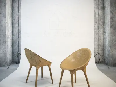 DIESEL Rock chair by Moroso Free 3D model